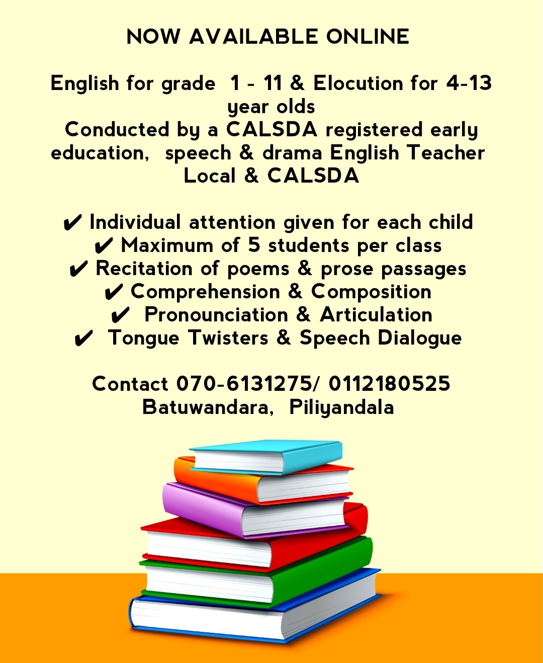 English and Elocution