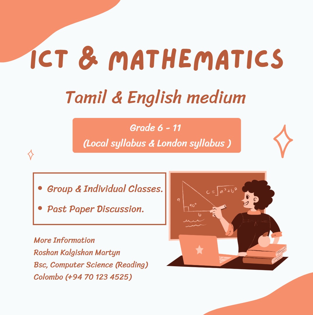 Mathematics, Science and ICT (6 to O/L)