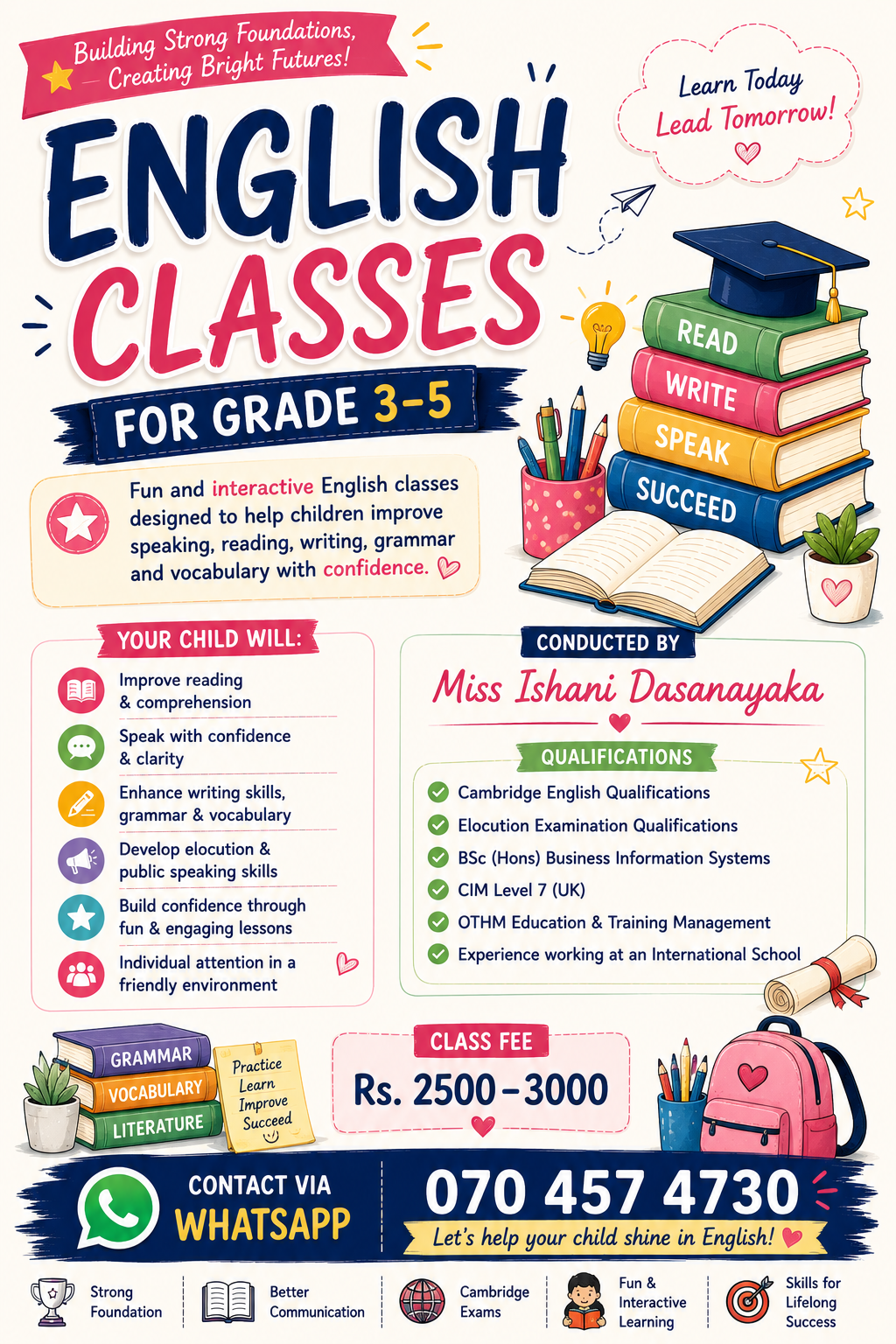 English classes