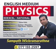 A/L, O/L Physics English Medium Classes