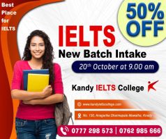 IELTS CLASSES IN KANDY CITY - Courses of ( Academic / General / UKVI / IELTS Life Skills )
