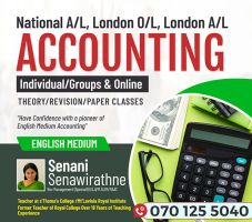 Accounting (A/L and O/L) London/National
