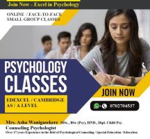 Tuition - Psychology 9990 - Cambridge A/Ls