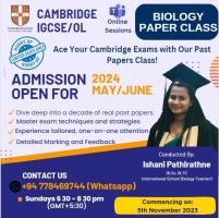 Biology Paper Class (Cambridge OL/ IGCSE)