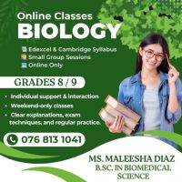 Biology Cambridge/Edexcel Classes (Grades 8/9)