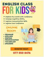 Online English spoken and syllabus classes for students islandwide