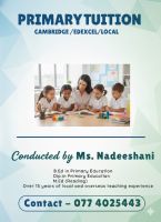 Primary Class (cambridge / edexcel/local)