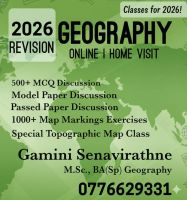 AL Geography Revision 2026