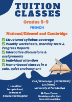 French (National/Edexcel and Cambridge Curriculum)